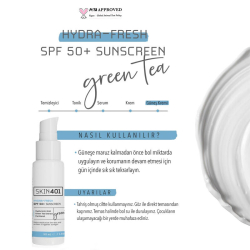 Skin401 Spf 50 Hydra Fresh Nemlendirici Tazeleyici Güneş Kremi 50 ml - 3