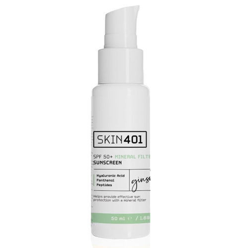 Skin401 Spf 50 Mineral Filtre Güneş Kremi 50 ml - Skin401