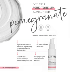 Skin401 Spf 50 Pink Tone Up Pembe Ton Eşitleyici Güneş Kremi 50 ml - 4