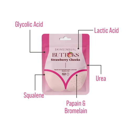 Skin Sensual Buttoks Strawberry Cheeks Vücut Maskesi 50 ml - 2