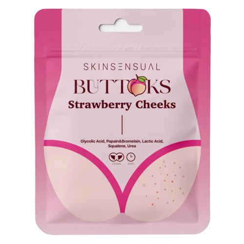 SkinSensual Buttoks Strawberry Cheeks Vücut Maskesi 50 ml - SkinSensual