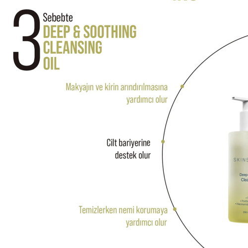 Skin Sensual Deep-Soothing Cleansing Oil 200 ml - 5