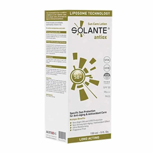 Solante Antiox Sun Care Lotion SPF 50+ 150 ml - Solante