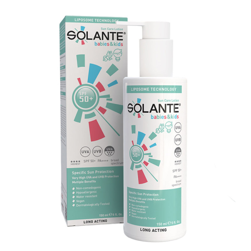 Solante Bebek ve Çocuk 50SPF Güneş Koruyucu Losyon 150 ml - 1