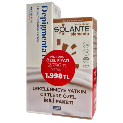 Solante Pigmenta 50 ml + Depigmenta Cream 40 ml - Solante