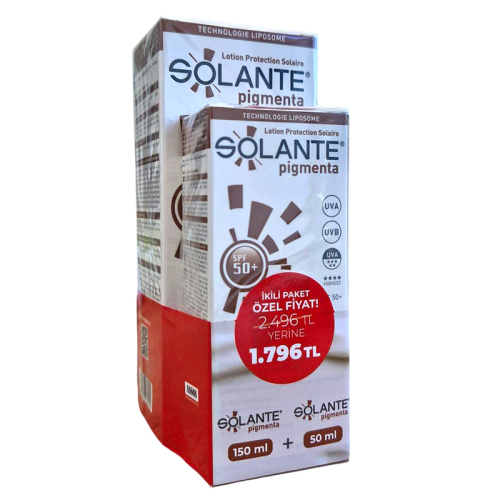 Solante Pigmenta Sun Care Lotion İkili Paket - Solante