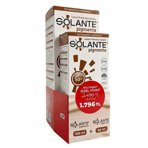 Solante Pigmenta Sun Care Lotion İkili Paket - Solante