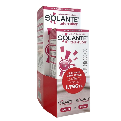 Solante Telerubor Sun Care Lotion İkili Paket - Solante