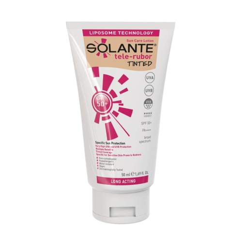 Solante Telerubor Tinted SPF 50+ Losyon 50 ml - Solante