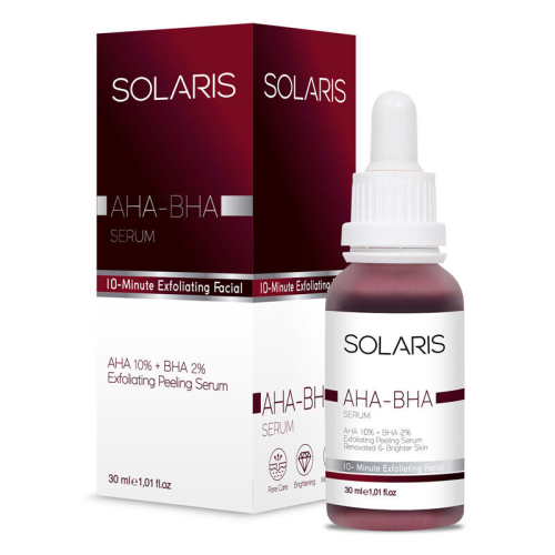 Solaris Cilt Tonu Eşitleyici AHA BHA Serum 30 ml - 1