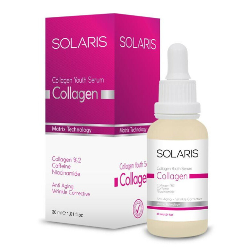 Solaris Collagen Cilt Bakım Serumu 30 ml - Solaris
