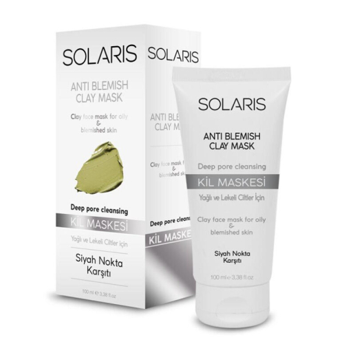 Solaris Kil Maskesi Yağlı Ve Lekeli Ciltler İçin 100 ml - Solaris