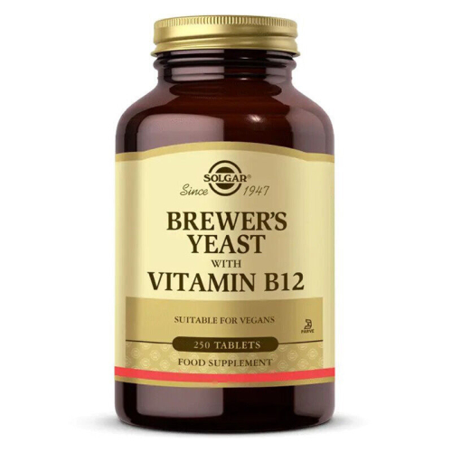 Solgar Brewers Yeast with Vitamin B 12 250 Tablet - Solgar