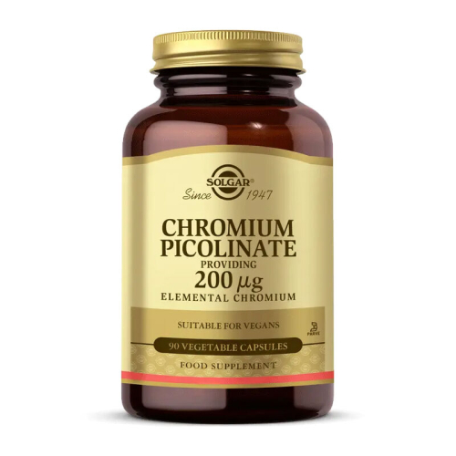 Solgar Chromium Picolinate 200 mcg 90 Kapsül - Solgar