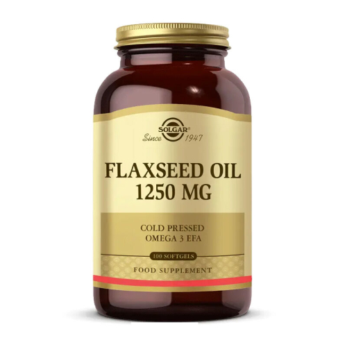 Solgar Flaxseed Oil 1250 mg 100 Kapsül - Solgar