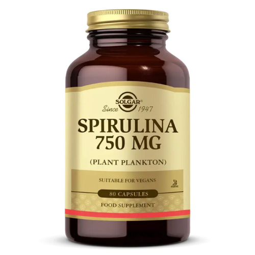 Solgar Spirulina 750 Mg 80 Kapsül - Solgar
