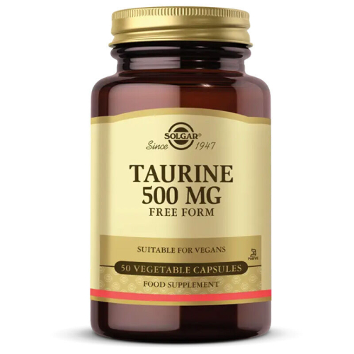 Solgar Taurine 500 Mg 50 Bitkisel Kapsül - 1