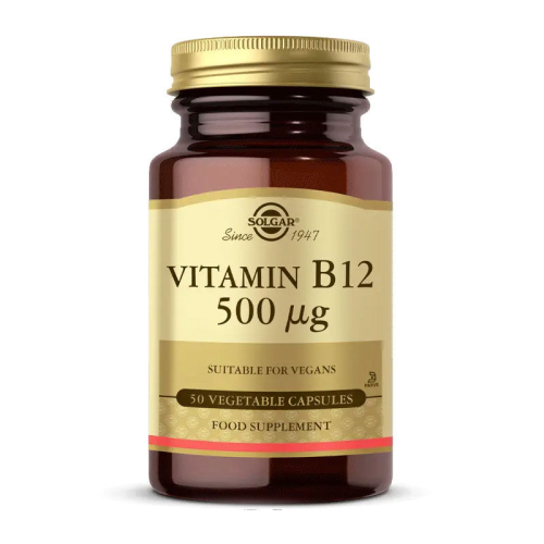 ​Solgar Vitamin B12 500 mcg 50 Kapsül - Solgar