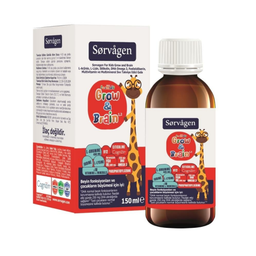 Sorvagen Grow and Brain for Kids 150 ml - Sorvagen