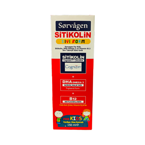 Sorvagen Smart Sıvı Form Stikolin Takviye Edici Gıda 150 ml - Sorvagen