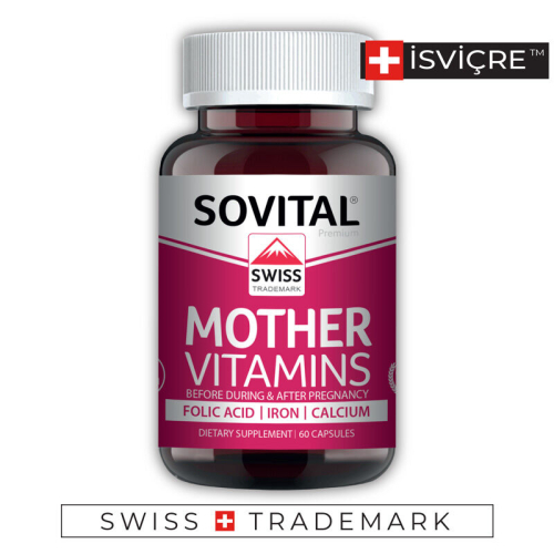 Sovital Mother Vitamins 60 Kapsül - Sovital