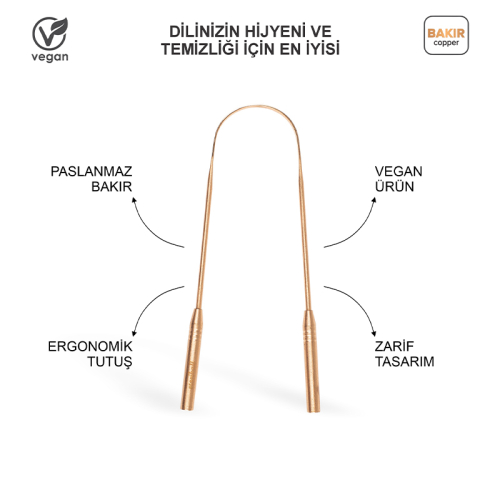 Steriball Bakır Dil Temizleyici - 4