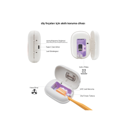 Steriball Diş Fırçaları için Akıllı Koruma Cihazı - Beyaz - 2