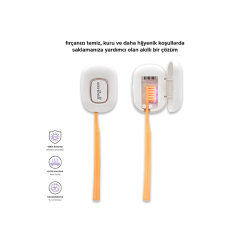 Steriball Diş Fırçaları için Akıllı Koruma Cihazı - Beyaz - 3