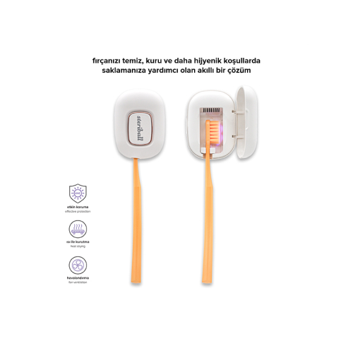 Steriball Diş Fırçaları için Akıllı Koruma Cihazı - Beyaz - 4