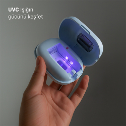 Steriball Diş Fırçaları için Akıllı Koruma Cihazı - Mavi - 6