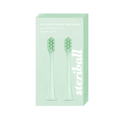 Steriball Elektrikli Diş Fırçası Başlığı - Yeşil - Steriball