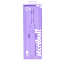 Steriball Elektrikli Diş Fırçası - Lila - 10