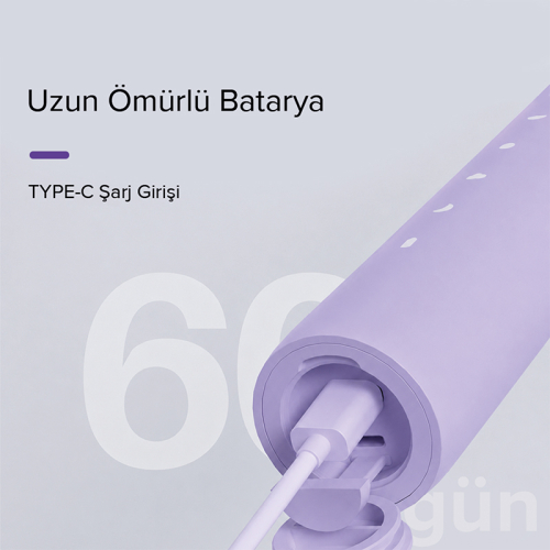 Steriball Elektrikli Diş Fırçası - Lila - 4