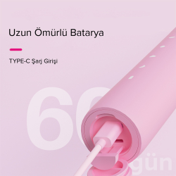 Steriball Elektrikli Diş Fırçası - Pembe - 12
