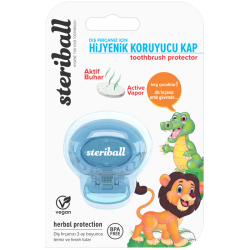 Steriball Hijyenik Diş Fırçası Koruma Kabı - Aslan - 2