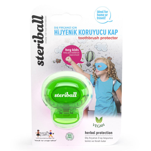Steriball Hijyenik Diş Fırçası Koruma Kabı - Kız - Steriball