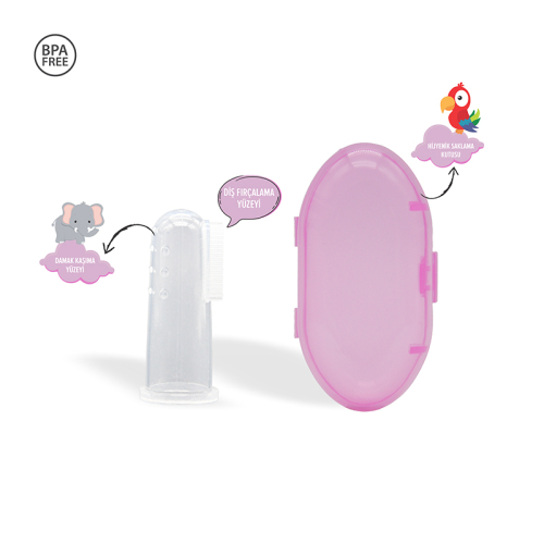 Steriball Hijyenik Silikon Parmak Fırça - 3