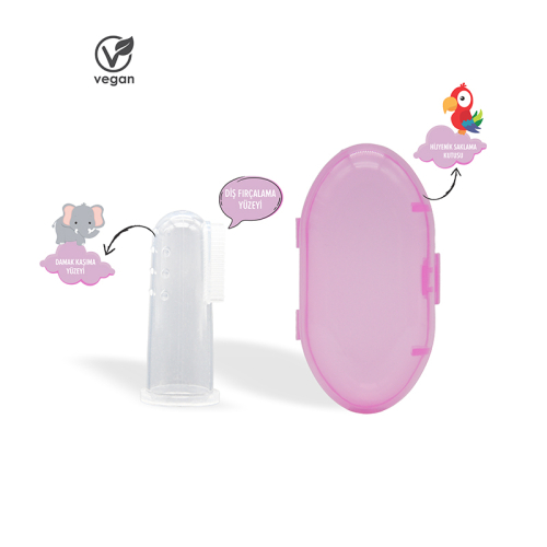 Steriball Hijyenik Silikon Parmak Fırça - 4