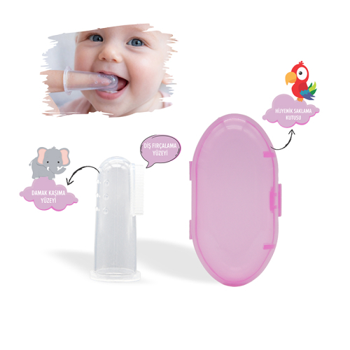 Steriball Hijyenik Silikon Parmak Fırça - 3