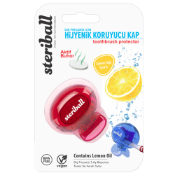 Steriball Kids Diş Fırçası Koruyucu Kap Kırmızı - 5