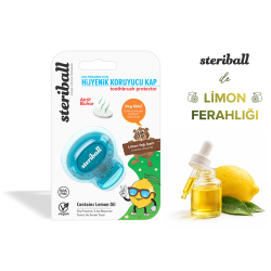 Steriball Kids Diş Fırçası Koruyucu Kap Turkuaz - 1