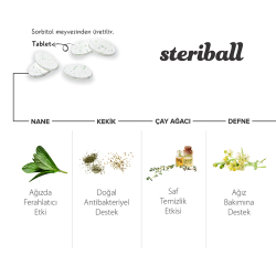 Steriball Pilli veya Şarjlı Diş Fırçaları İçin Hijyenik Diş Fırçası Kabı - Kırmızı - 3