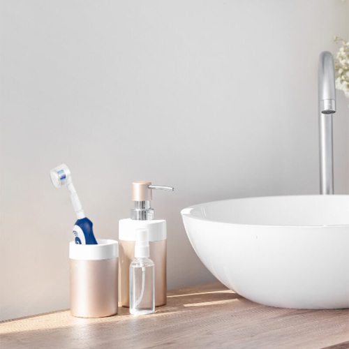 Steriball Pilli veya Şarjlı Diş Fırçaları İçin Hijyenik Diş Fırçası Kabı - Yeşil - 7