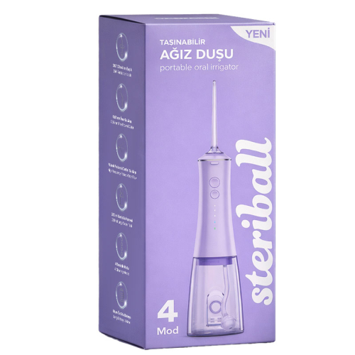 Steriball Taşınabilir Ağız Duşu - Lila - Steriball