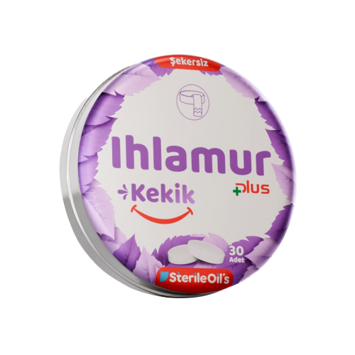 Sterile Oils Ihlamur ve Kekik Şekersiz Pastil 30 Adet - Sterile Oils