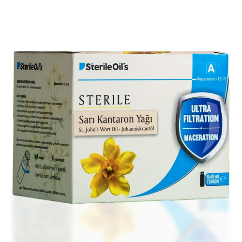 Sterile Oils Sarı Kantaron Yağı 6 x 10 ml - Sterile Oils