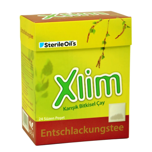 Sterile Oils Xlim Entschlackungstee Alman Detoks Çayı 24 Poşet Çay - 1