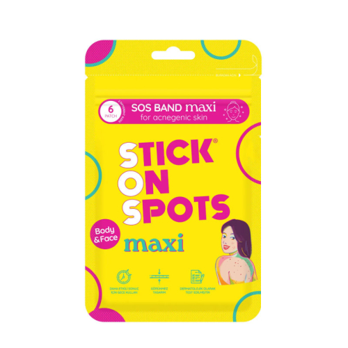 Stick On Spots Body and Face Maxi Sos Band 6lı - Stick On Spots