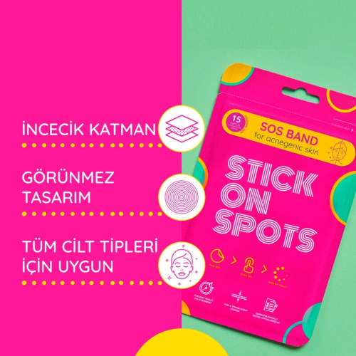Stick On Spots Sos Band 15li - 2