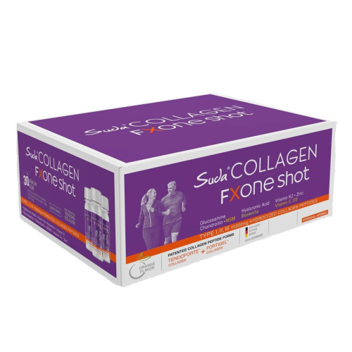 Suda Collagen Fxone Shot Portakal 30 x 40 ml - Suda Collagen